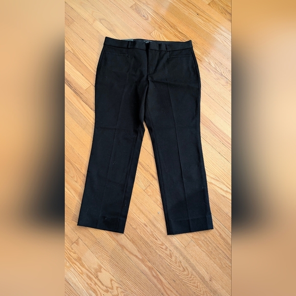 Banana Republic Black Wool Blend Trousers - Picture 1 of 6